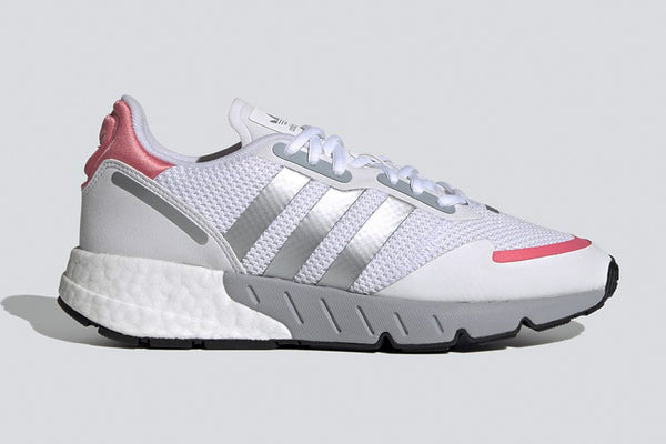 Adidas ZX 1K Boost White in Red