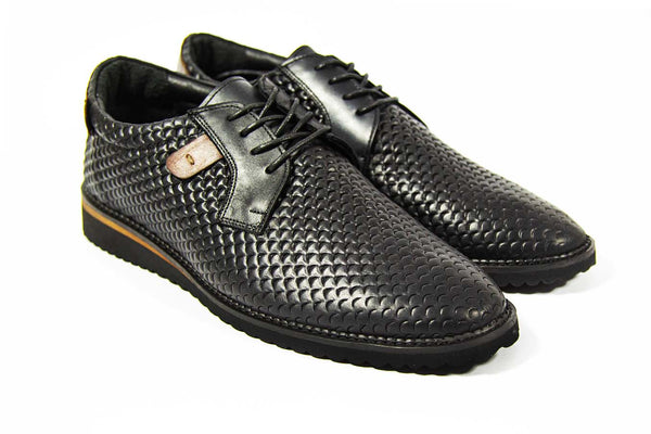 GOAT genuine leather shoes code Ca 113 Black