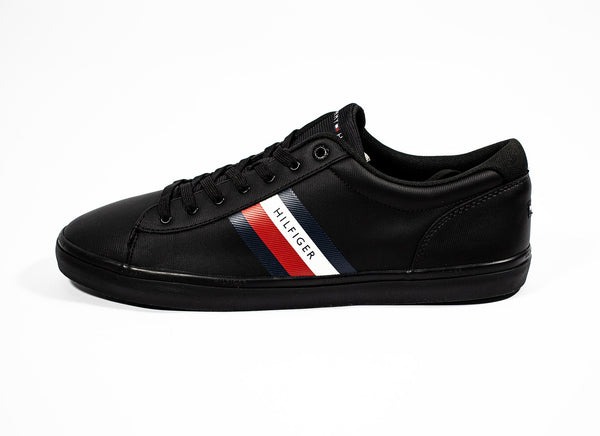 Tommyhilfiger-Trainers essential leather Black - ORIGINAL - Comfort Shoe